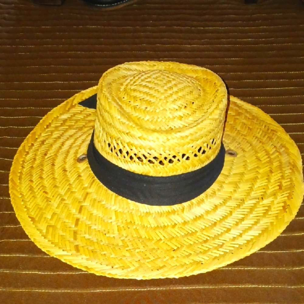 Wide Brim Straw Hat